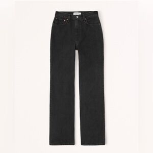 Abercrombie & Fitch Curve Love 90s Relaxed Jean High Rise